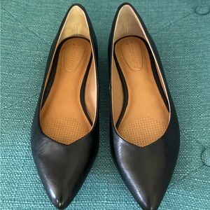 Corso Como Black Leather Flats Timeless Design
